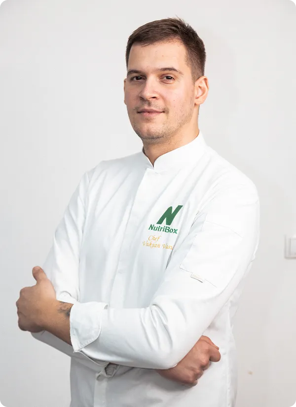 Vuksan, founder and head chef of Nutribox